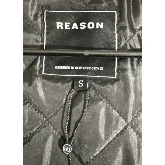 Reason Men's Pit Crew Racing Jacket - Black/Red Sz Small - Picture 7 of 9